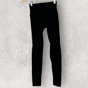 Alphalete Revival Leggings Black Compression Womens‎ Size Small Activewear Pants